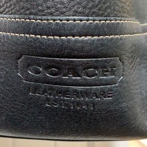 Coach black bucket handbag - Authentic!
